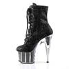 Pleaser - ADORE1020G Bottes de plateforme, Pole dance chaussures - Chaussures de pole dance - Noir Product image